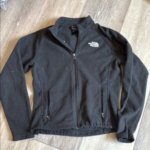 The North Face Black Full-Zip women’s small fleece